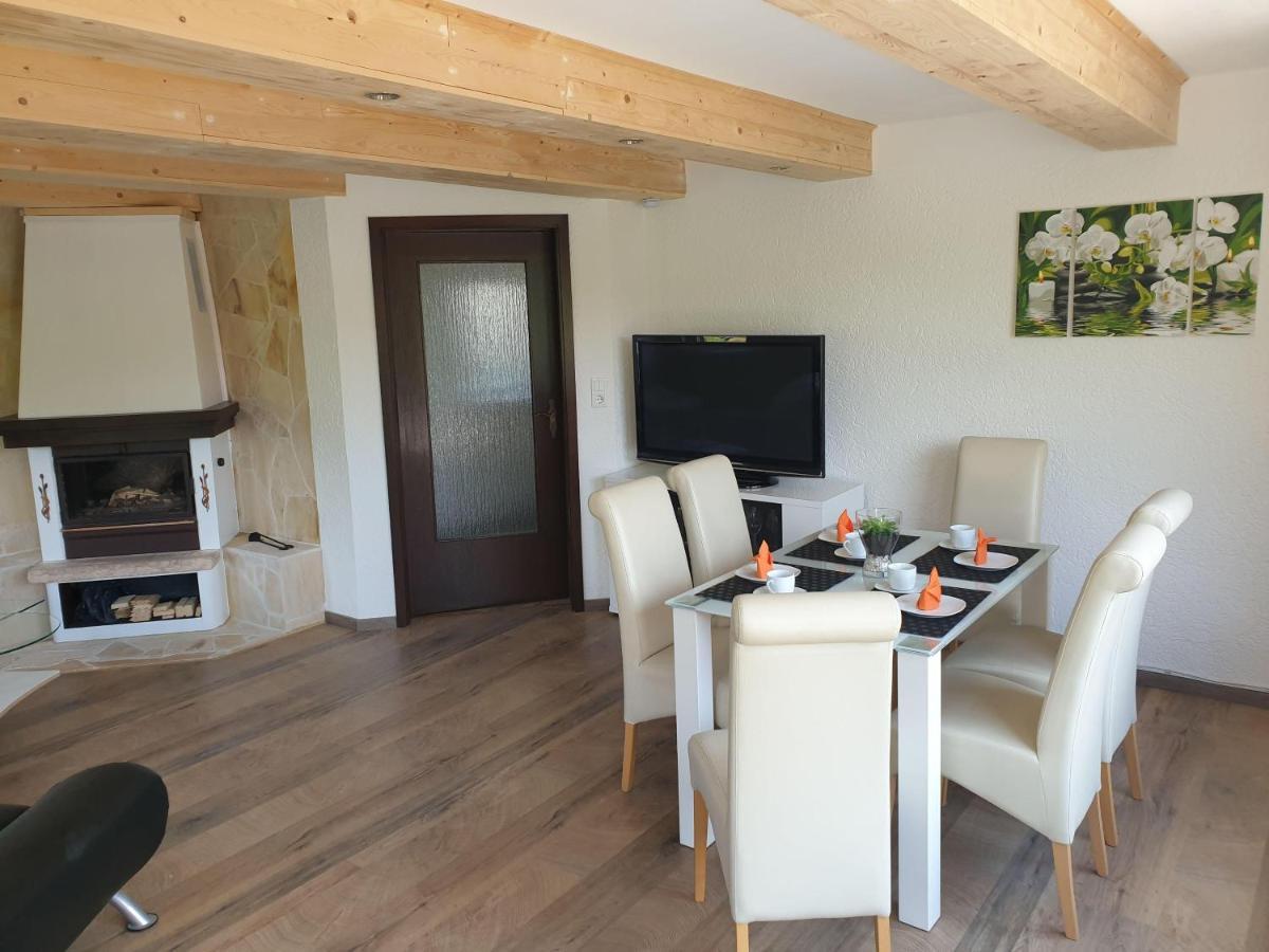 Saechsische-Schweiz-Ferienhaus-Wohnung-1-Mit-Elbblick-Sauna-Und-Kamin Königstein Exterior foto